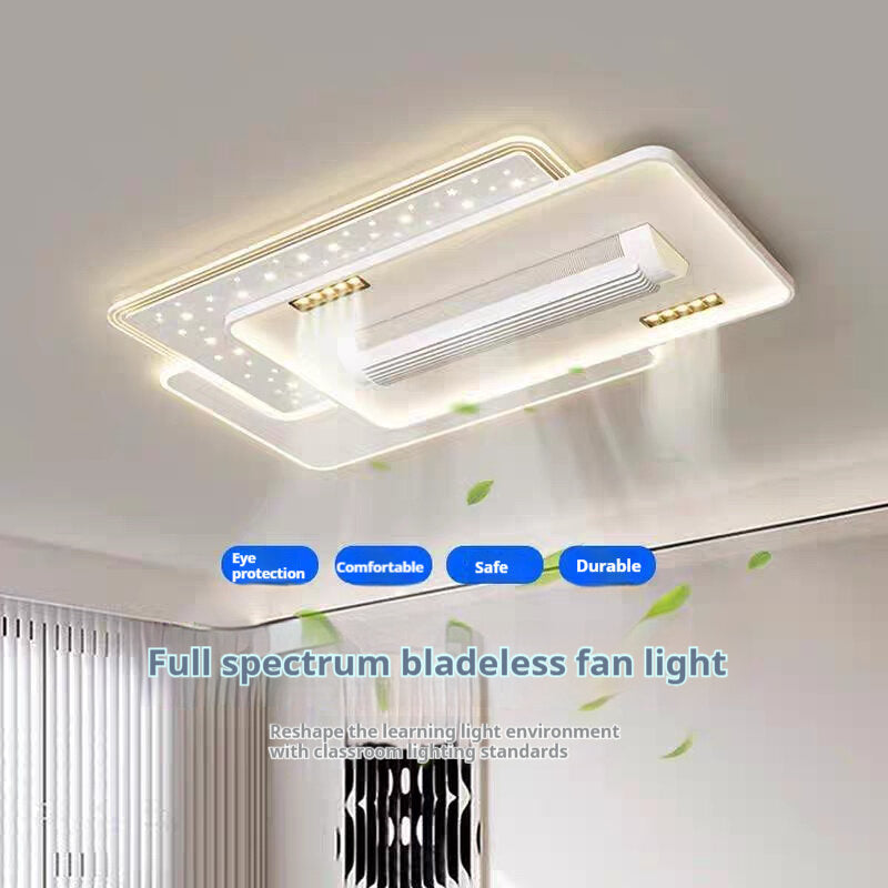 🔥Almost sold out⚡Intelligent bladeless fan chandelier-In-home installation